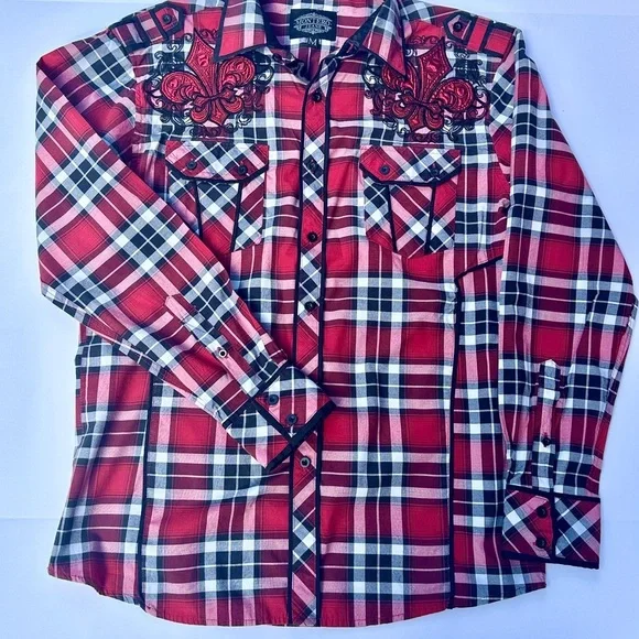 Men’s Montero Jeans Embroidered Shirt
Size Medium​​ - Picture 2 of 8